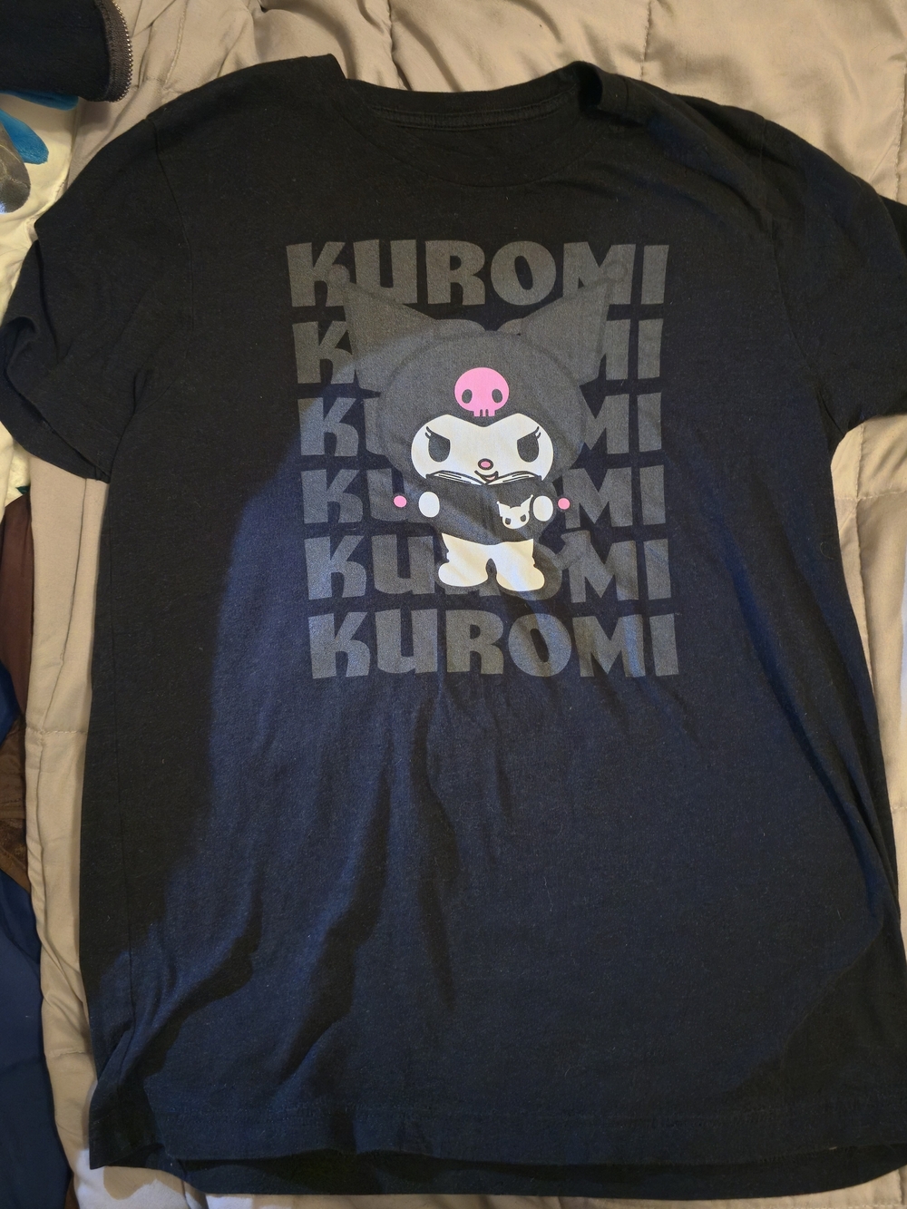 Sanrio Kuromi T Shirt Black - Medium